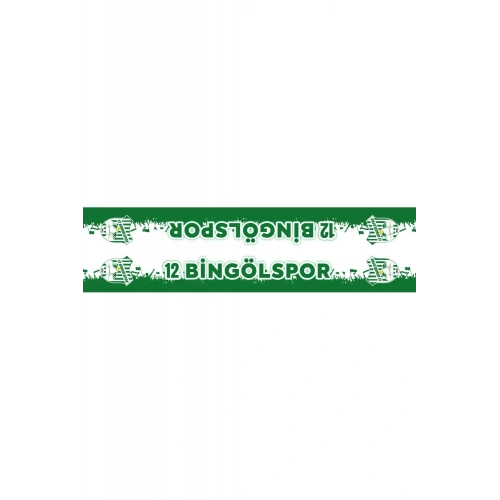 12 Bingölspor Saten Atkı