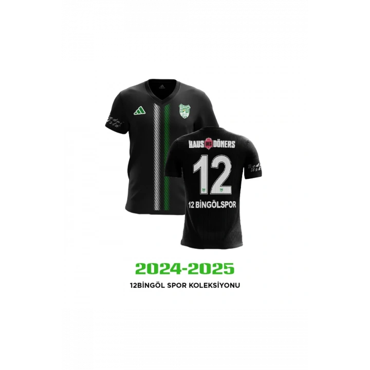 ADİDAS 12 Bingölspor Yeni Sezon Siyah Forma 2025/26