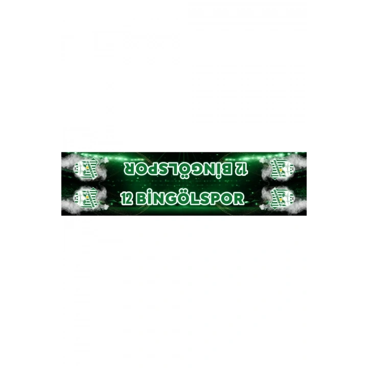 12 Bingölspor Saten Atkı