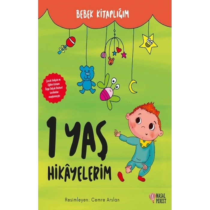 1 Yaş Hikayelerim (süngerli Sert Kapak)