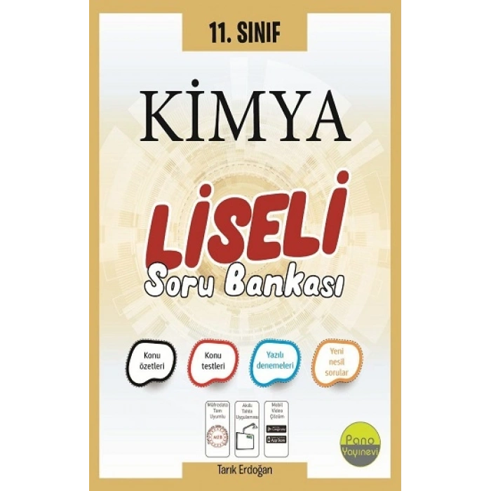 11.sınıf Liseli Kimya Soru Bankası