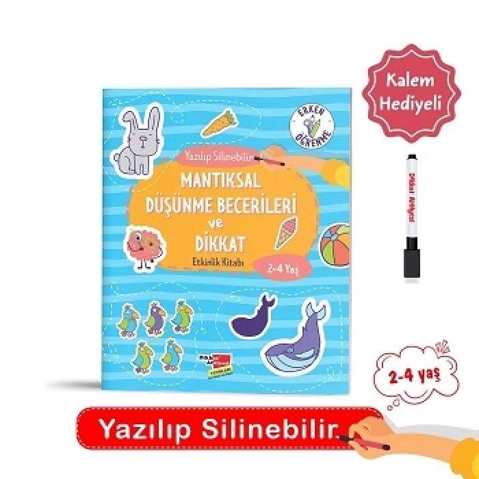 2-4 Yaş Mantıksal Düşünme Becerileri Ve Dikkat (yaz-sil)