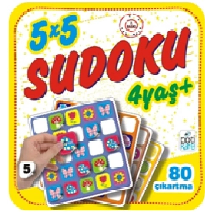5 X 5 Sudoku – 5 (4 Yaş +)