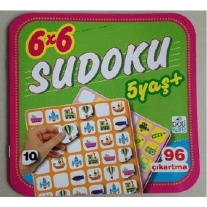 6 X 6 Sudoku – 10 (5 Yaş +)