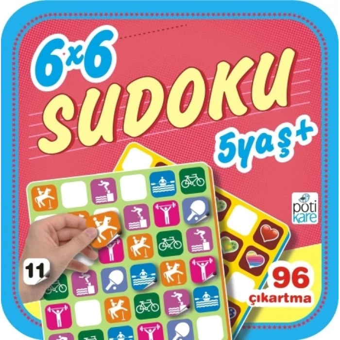 6 X 6 Sudoku – 11 (5 Yaş +)