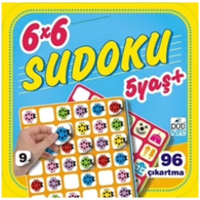 6 X 6 Sudoku - 9 (5 Yaş +)