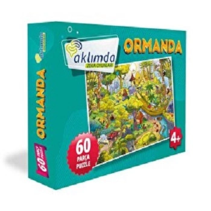 60 Parça Puzzle - Ormanda