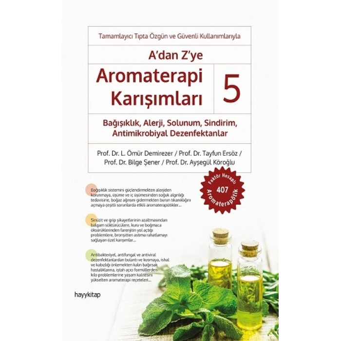 A’dan Z’ye Aromaterapi Karışımları – 5