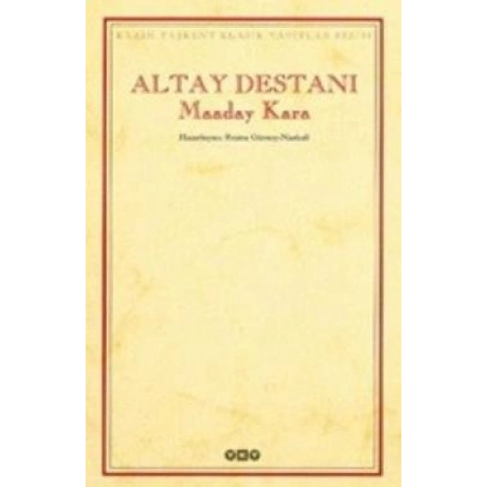 Altay Destanı Maaday Kara