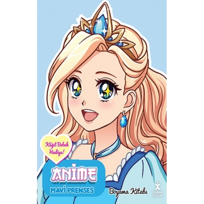 Anime Mavi Prenses Boyama Kitabı