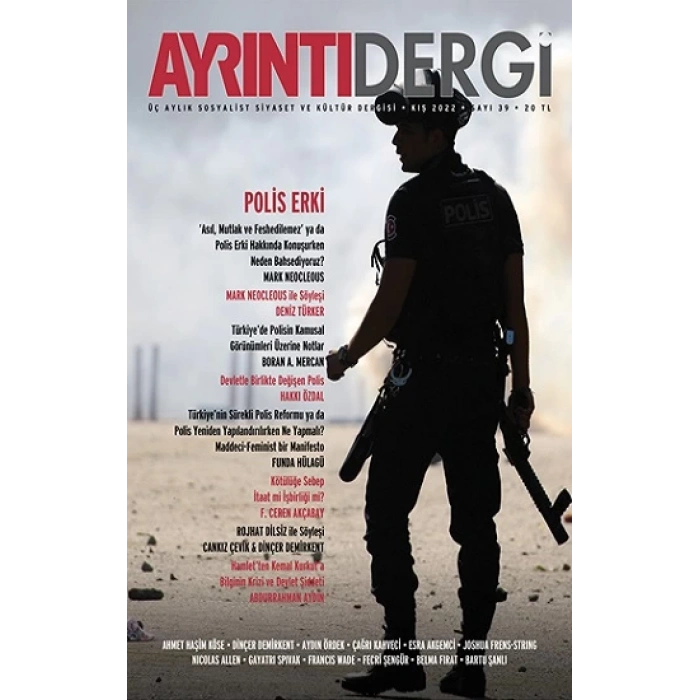 Ayrıntı Dergi Kış 2022 39. Sayı