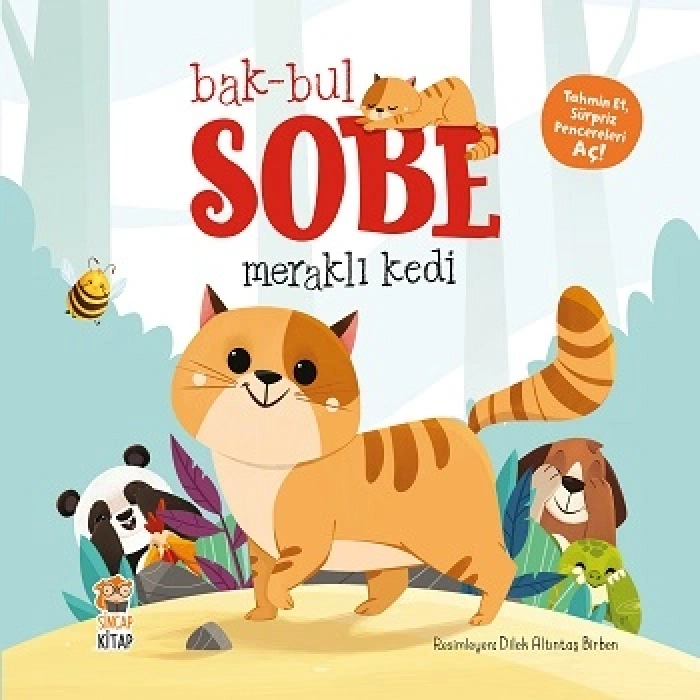 Bak-bul Sobe - Meraklı Kedi (ciltli)