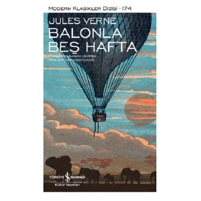 Balonla Beş Hafta (ciltli)