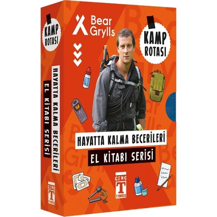 Bear Grylls Hayatta Kalma Becerileri El Kitabı Serisi (6 Kitap)