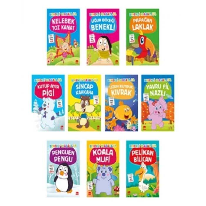Benekli Masallar Seti (10 Kitap Takım)
