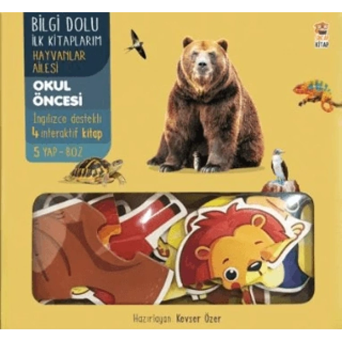 Bilgi Dolu İlk Kitaplarım Hayvanlar Ailesi Set (5 Kitap)