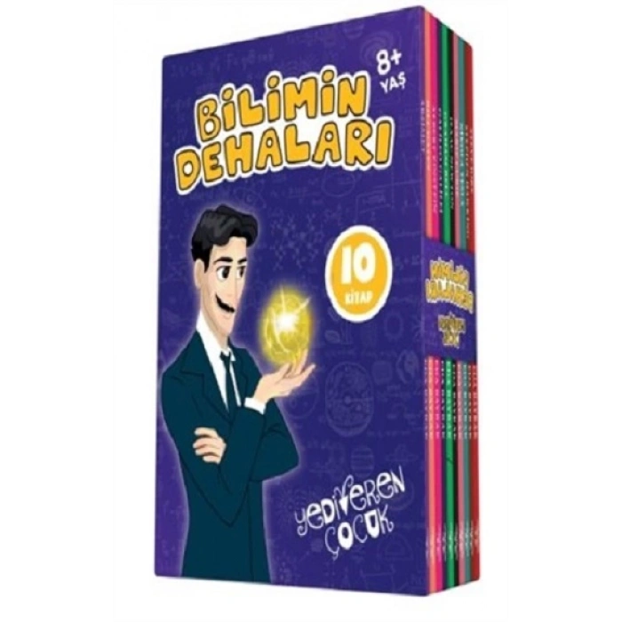 Bilimin Dehaları Set (10 Kitap Takım)