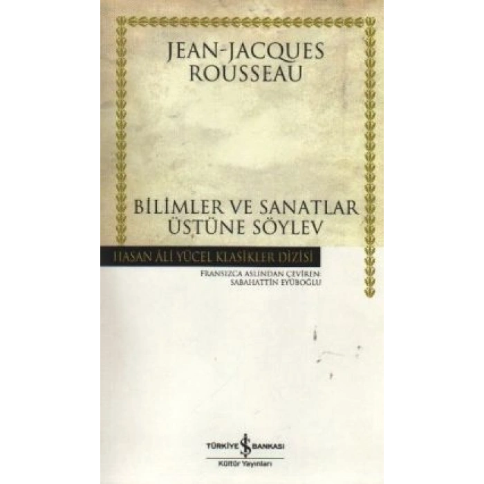 Bilimler Ve Sanatlar Üstüne Söylev