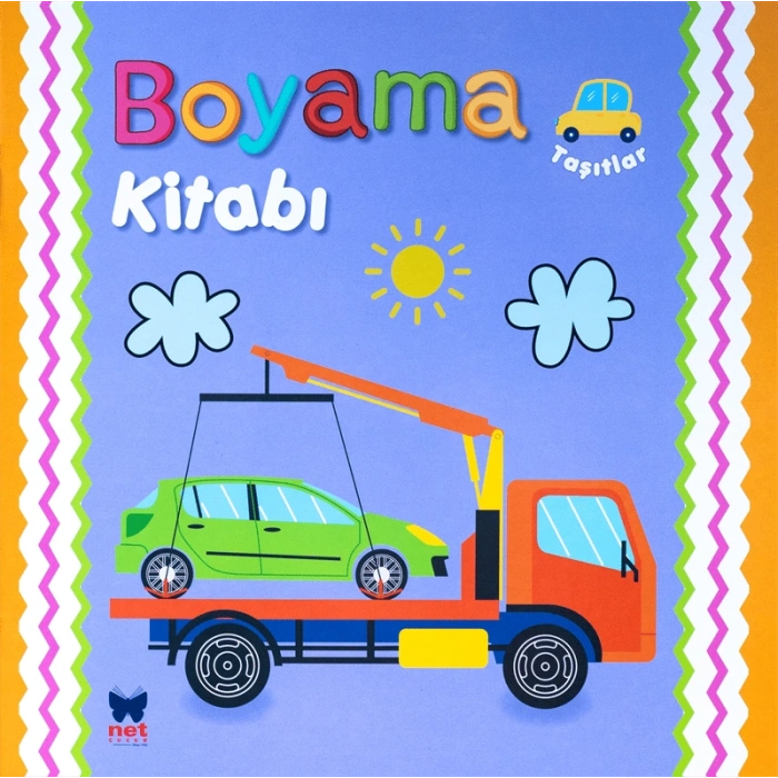 Boyama Kitabı Boya - Kopart - Taşıtlar