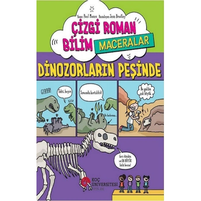 Çizgi Roman Bilim / Maceralar - Dinozorların Peşinde