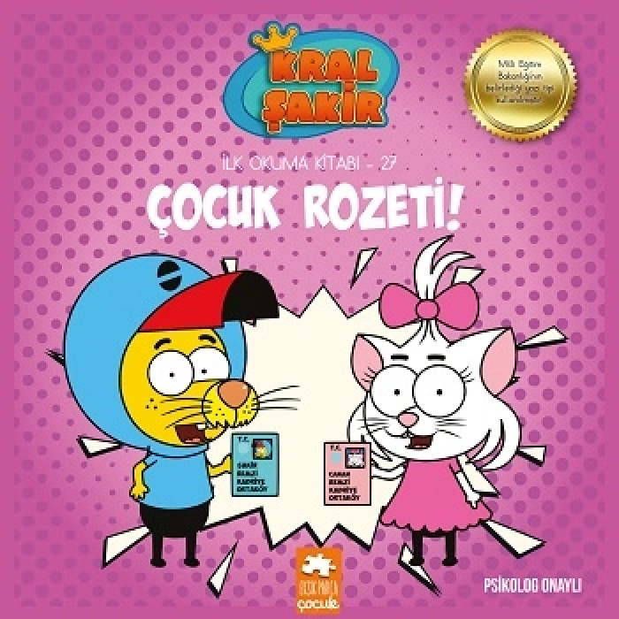 Çocuk Rozeti-kral Şakir İlk Okuma-27