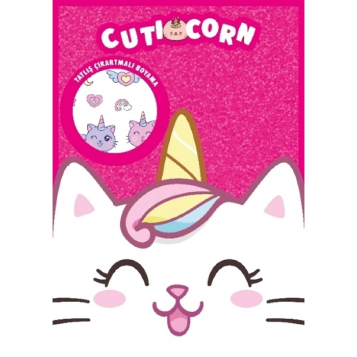 Cuticorn ;çıkartmalı Boyama Kitabı
