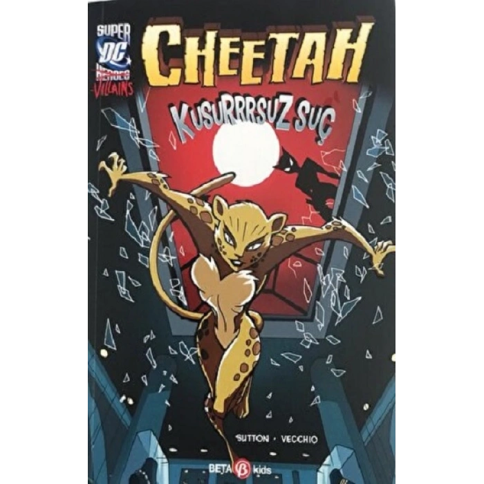 Dc Super Vıllaıns Cheetah Kusurrrsuz Suç