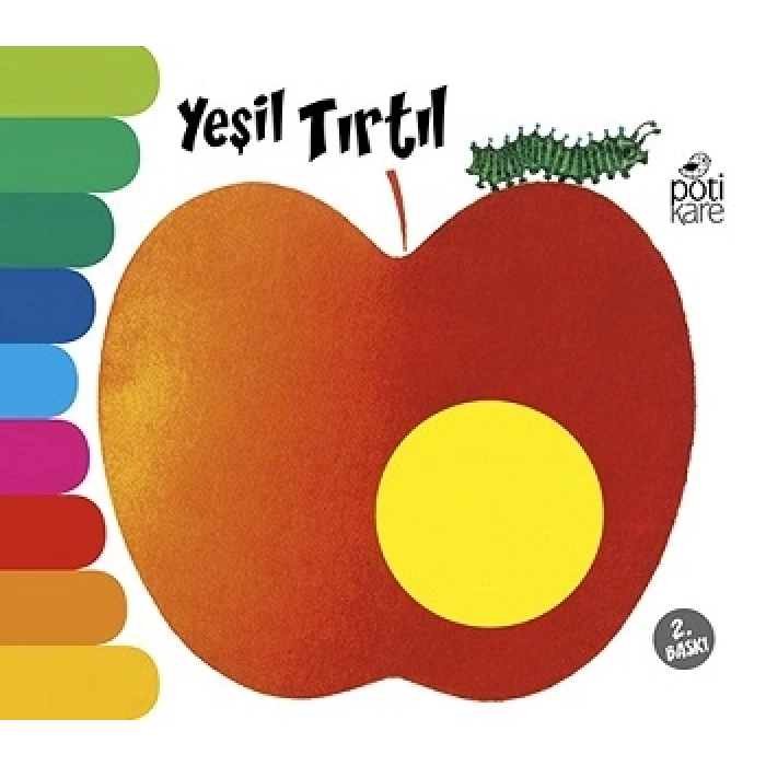 Delikli Kitaplar Serisi - Yeşil Tırtıl