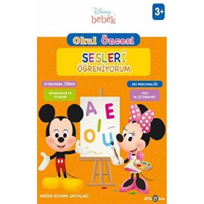 Disney Eğitsel Okul Öncesi Sesleri Öğreniyorum