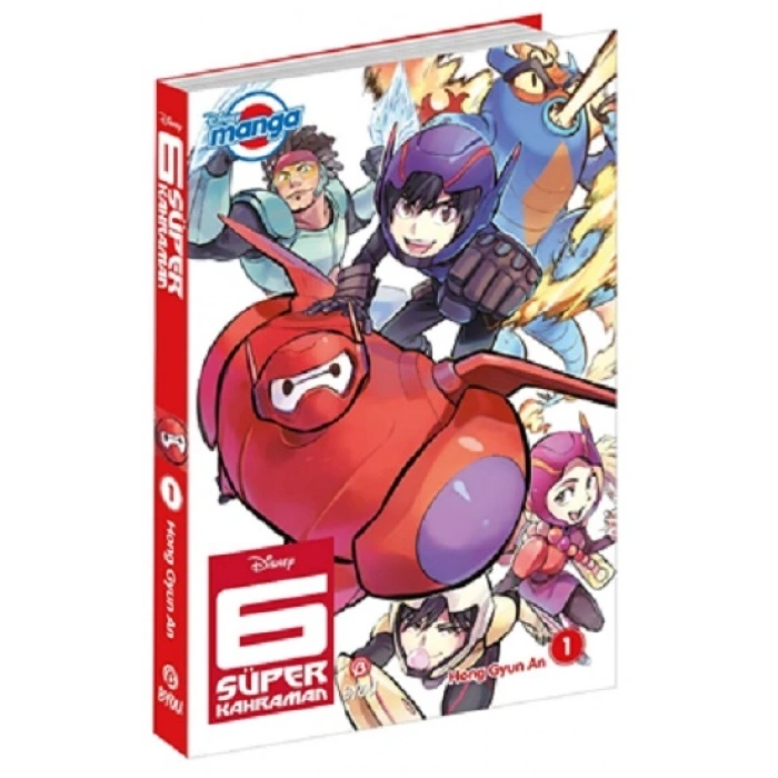 Disney Manga 6 Süper Kahraman -vol 1