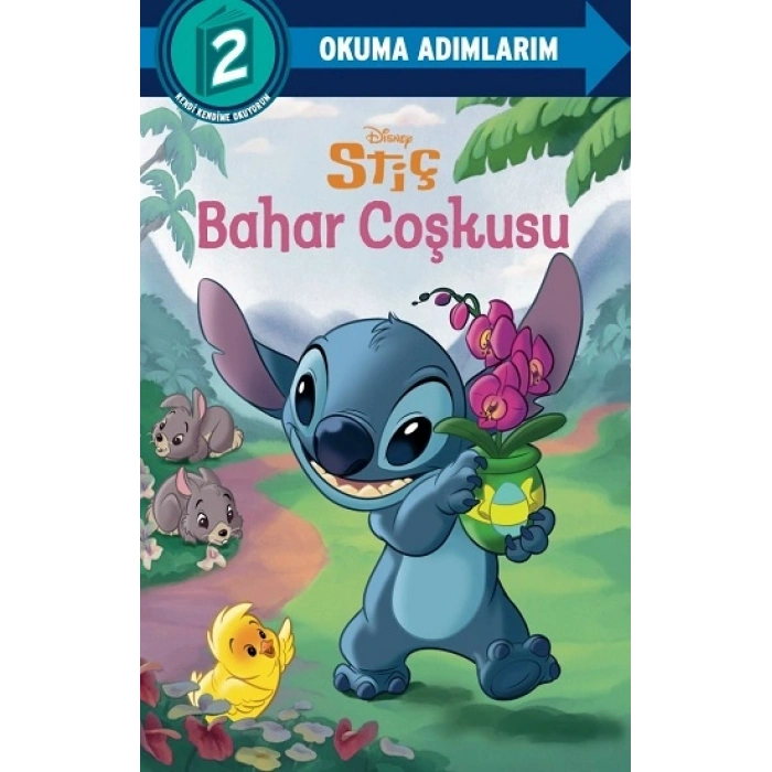 Disney Okuma Adımlarım - 2.adım - Stiç - Bahar Coşkusu