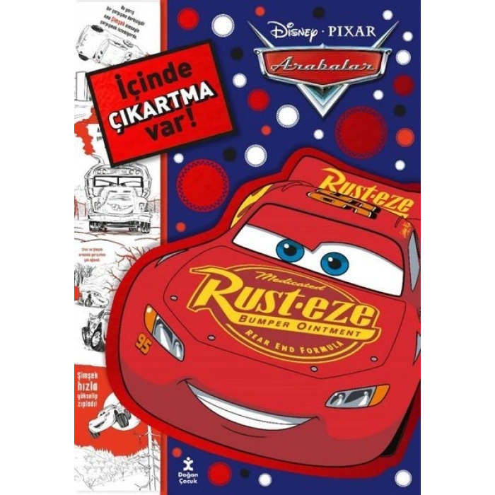 Disney Pixar Arabalar - En Sevdiğim Boyama Kitabı - Çıkartmalı