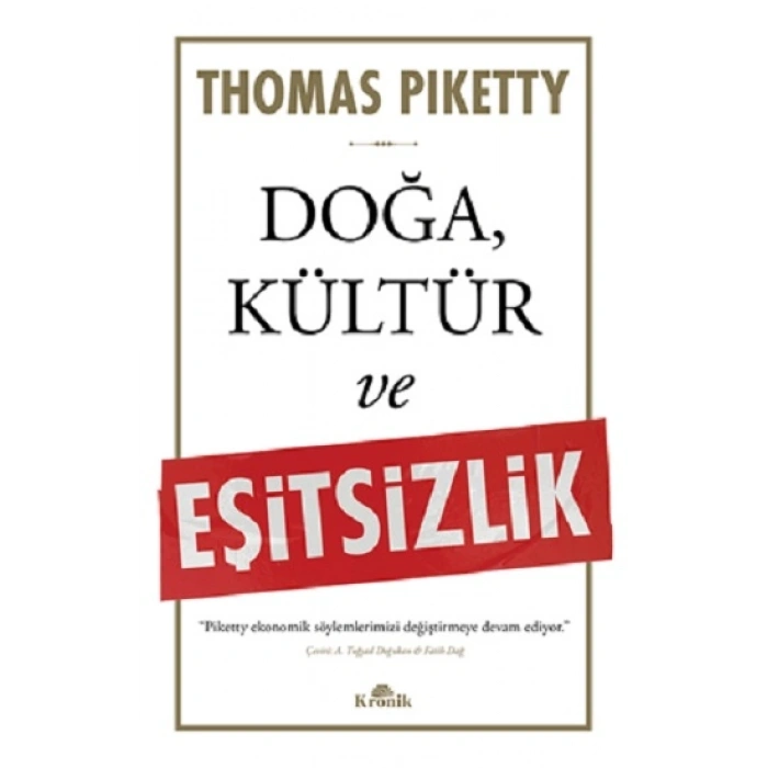 Doğa, Kültür Ve Eşitsizlik