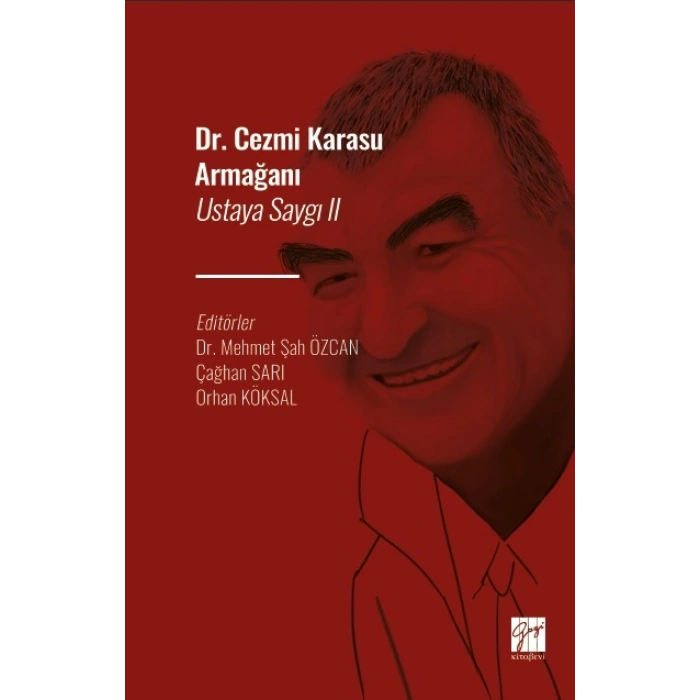 Dr. Cezmi Karasu Armağanı Ustaya Saygı Iı
