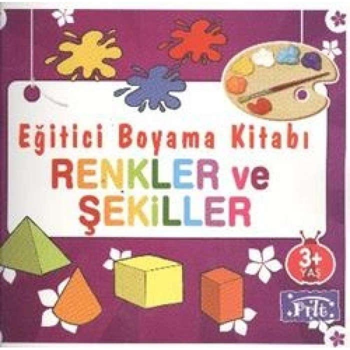 Eğitici Boyama Kitabı - Renkler Ve Şekiller