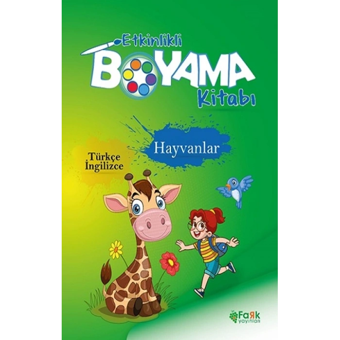 Etkinlikli Boyama Kitabı Hayvanlar