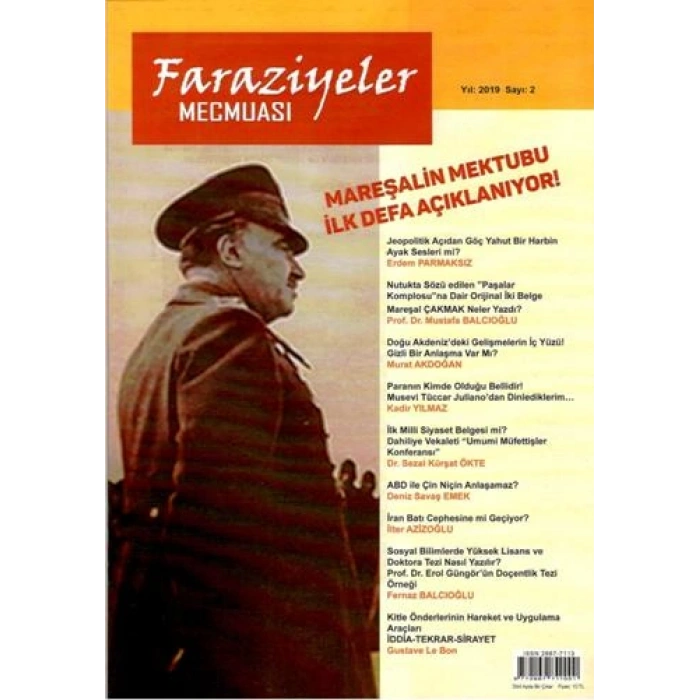 Faraziyeler Mecmuası Sayı : 2