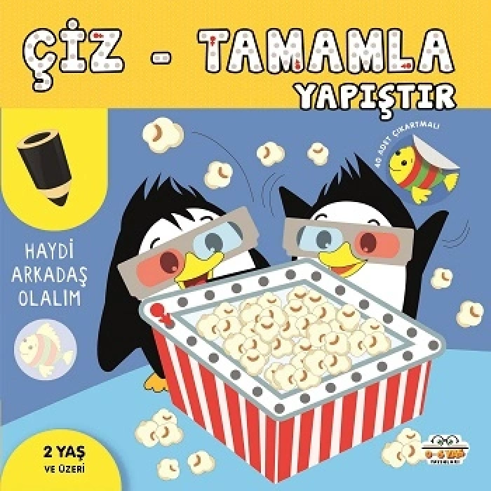 Haydi Arkadaş Olalım - Çiz-tamamla-yapıştır