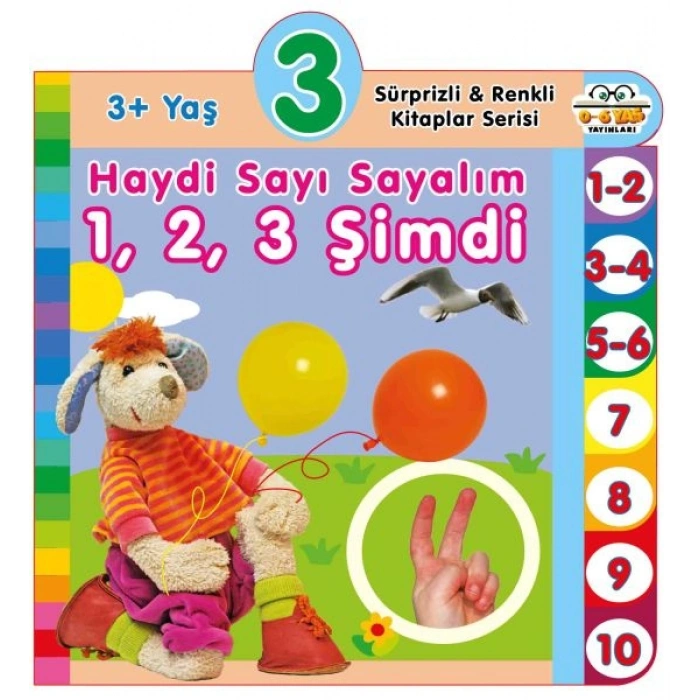 Haydi Sayı Sayalım 1,2,3 Şimdi (3+yaş)
