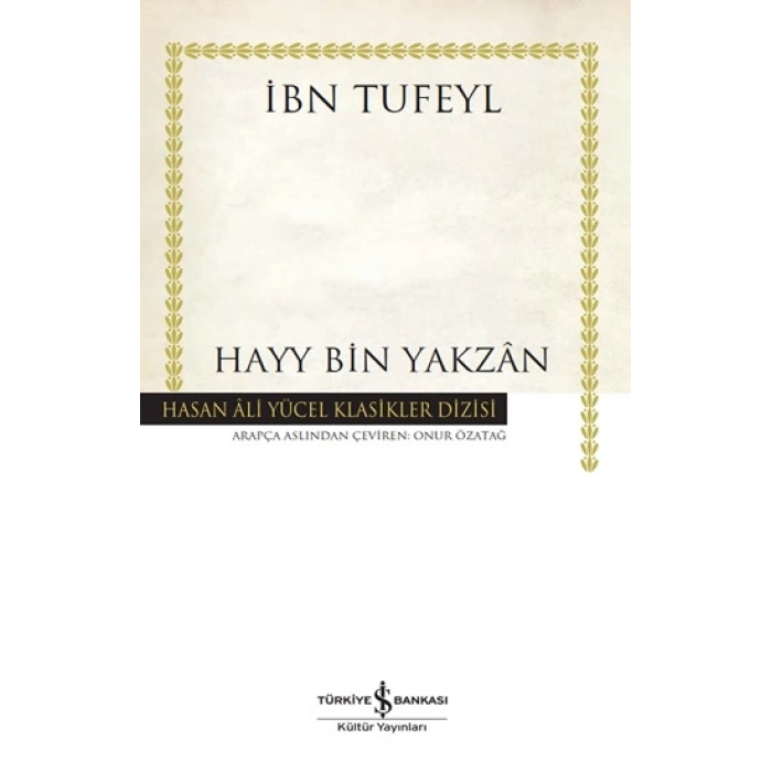 Hayy Bin Yakzan (ciltli)