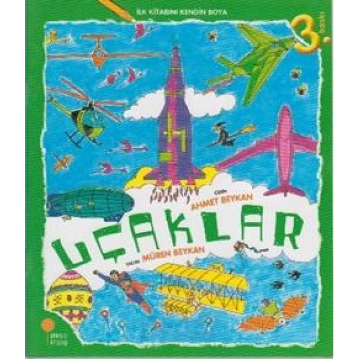 İlk Kitabını Kendin Boya - Uçaklar