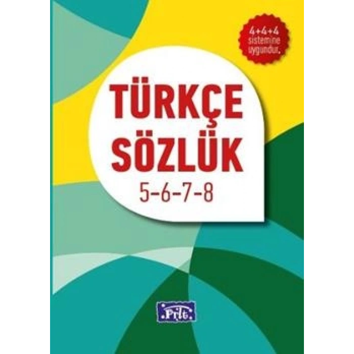 İlköğretim Türkçe Sözlük 5-6-7-8