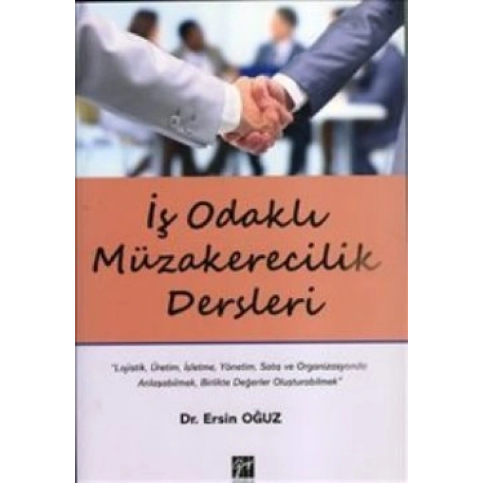İş Odaklı Müzakerecilik Dersleri