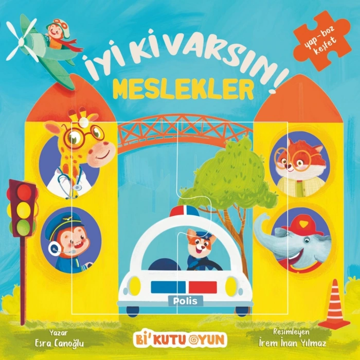 İyi Ki Varsın! Meslekler (yapbozlu Kitap)