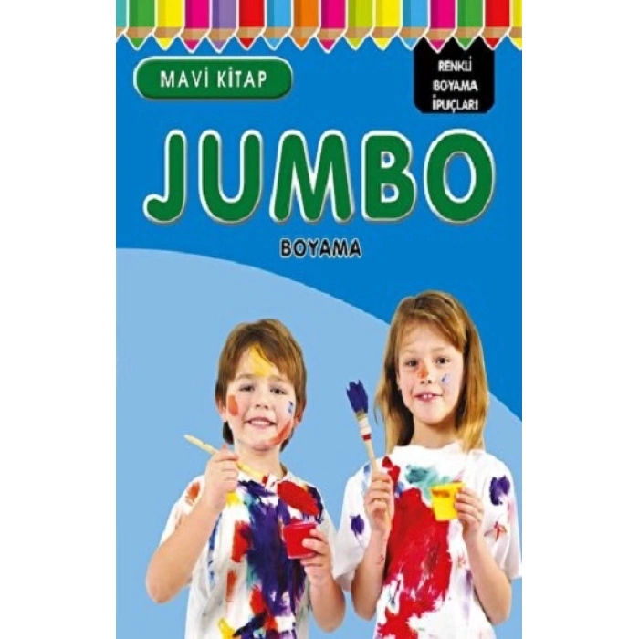 Jumbo Boyama - Mavi Kitap