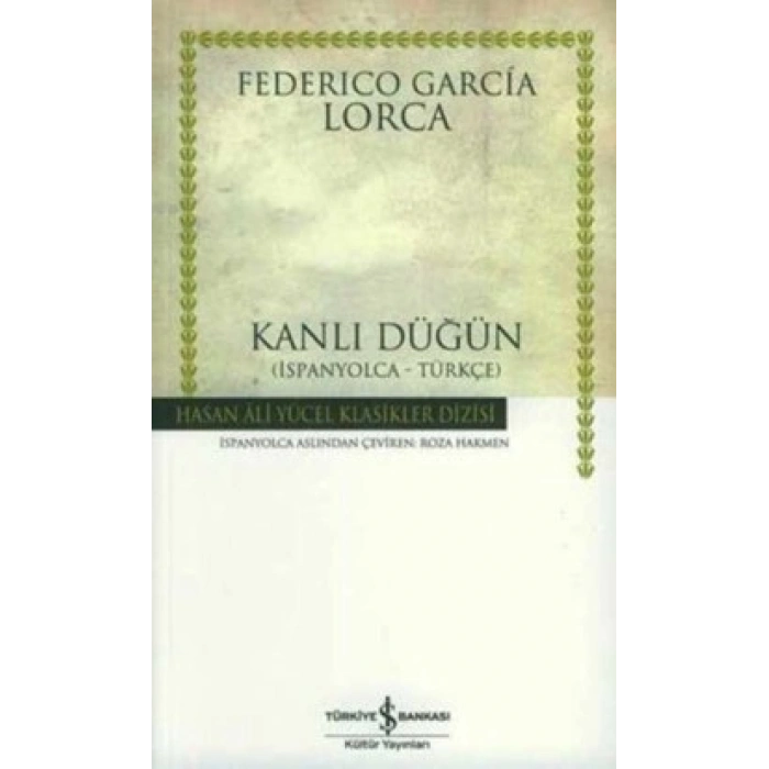 Kanlı Düğün (ispanyolca - Türkçe)