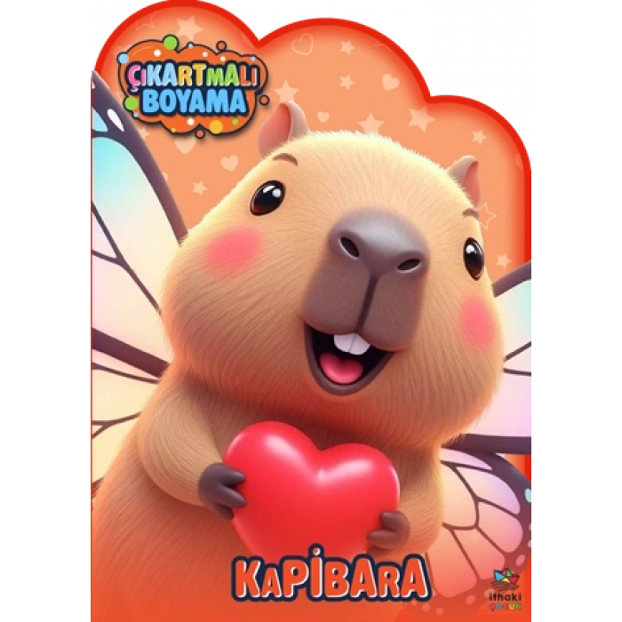 Kapibara Zamanı – Çıkartmalı Boyama Kitabı