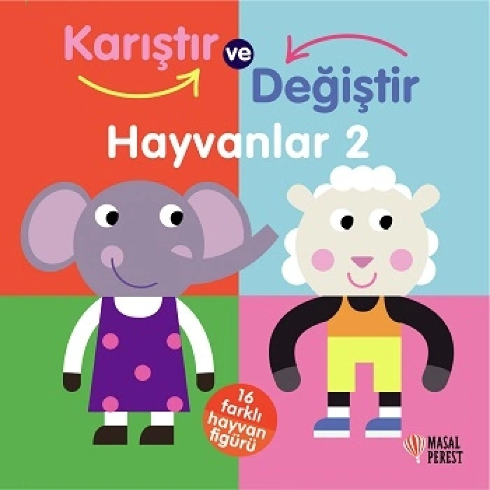 Karıştır Ve Değiştir Hayvanlar 2 (ciltli)
