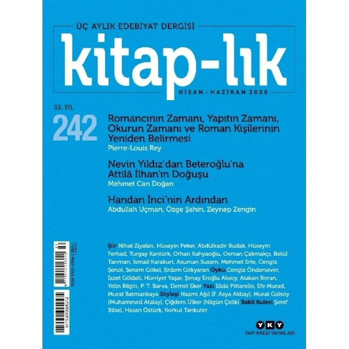 Kitap–lık 242 - Nisan / Haziran 2026