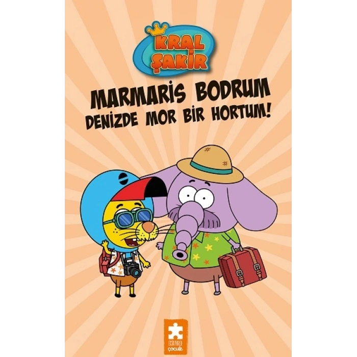 Kral Şakir 14 - Marmaris Bodrum Denizde Mor Bir Hortum (ciltli)